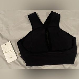 BuffBunny Sphynx Ribbed Sports Bra sz XS